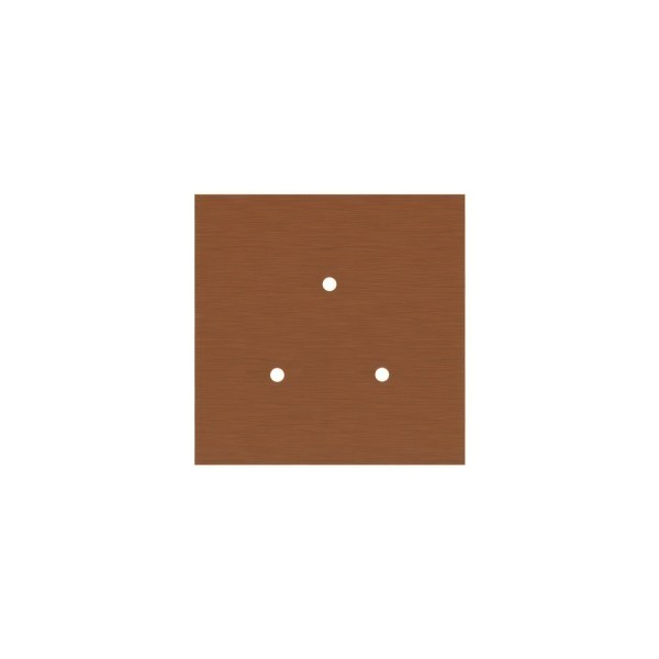 3 Holes - LARGE Square Ceiling Canopy Kit - Rose One System