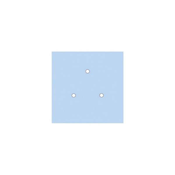 3 Holes - LARGE Square Ceiling Canopy Kit - Rose One System
