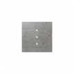 3 In-line Holes - LARGE Square Ceiling Canopy Kit - Rose One System