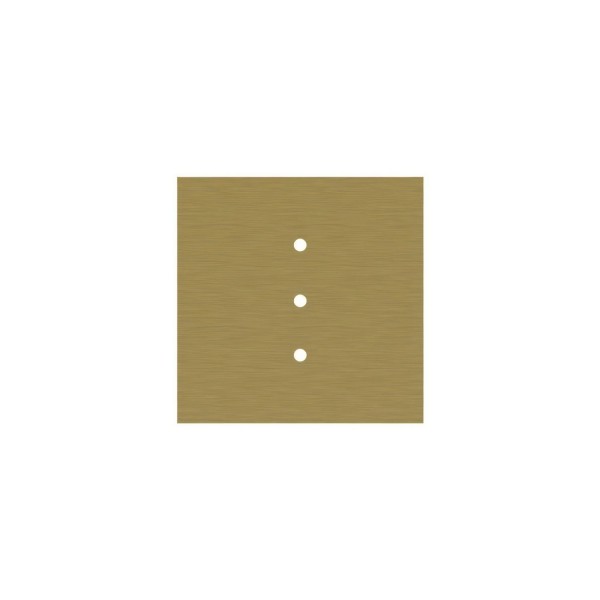 3 In-line Holes - LARGE Square Ceiling Canopy Kit - Rose One System