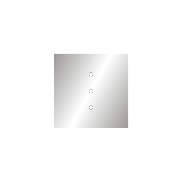 3 In-line Holes - LARGE Square Ceiling Canopy Kit - Rose One System