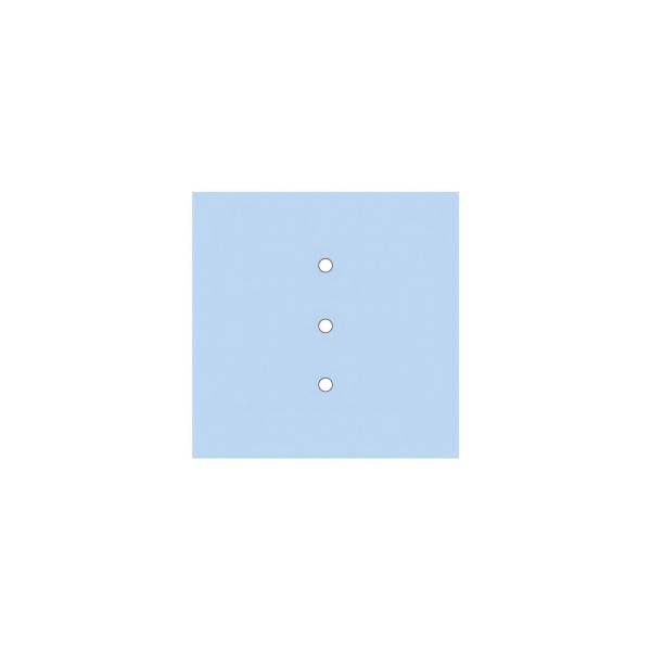 3 In-line Holes - LARGE Square Ceiling Canopy Kit - Rose One System