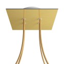 4 Holes - LARGE Square Ceiling Canopy Kit - Rose One System