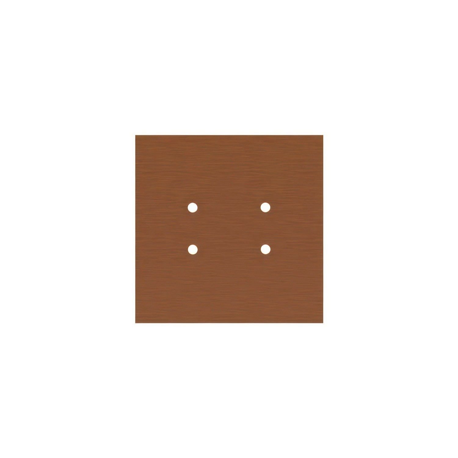 4 Holes - LARGE Square Ceiling Canopy Kit - Rose One System