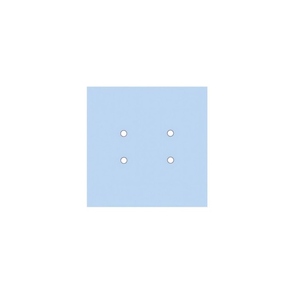 4 Holes - LARGE Square Ceiling Canopy Kit - Rose One System