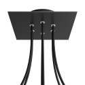 6 Holes - LARGE Square Ceiling Canopy Kit - Rose One System