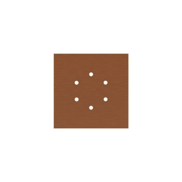 6 Holes - LARGE Square Ceiling Canopy Kit - Rose One System