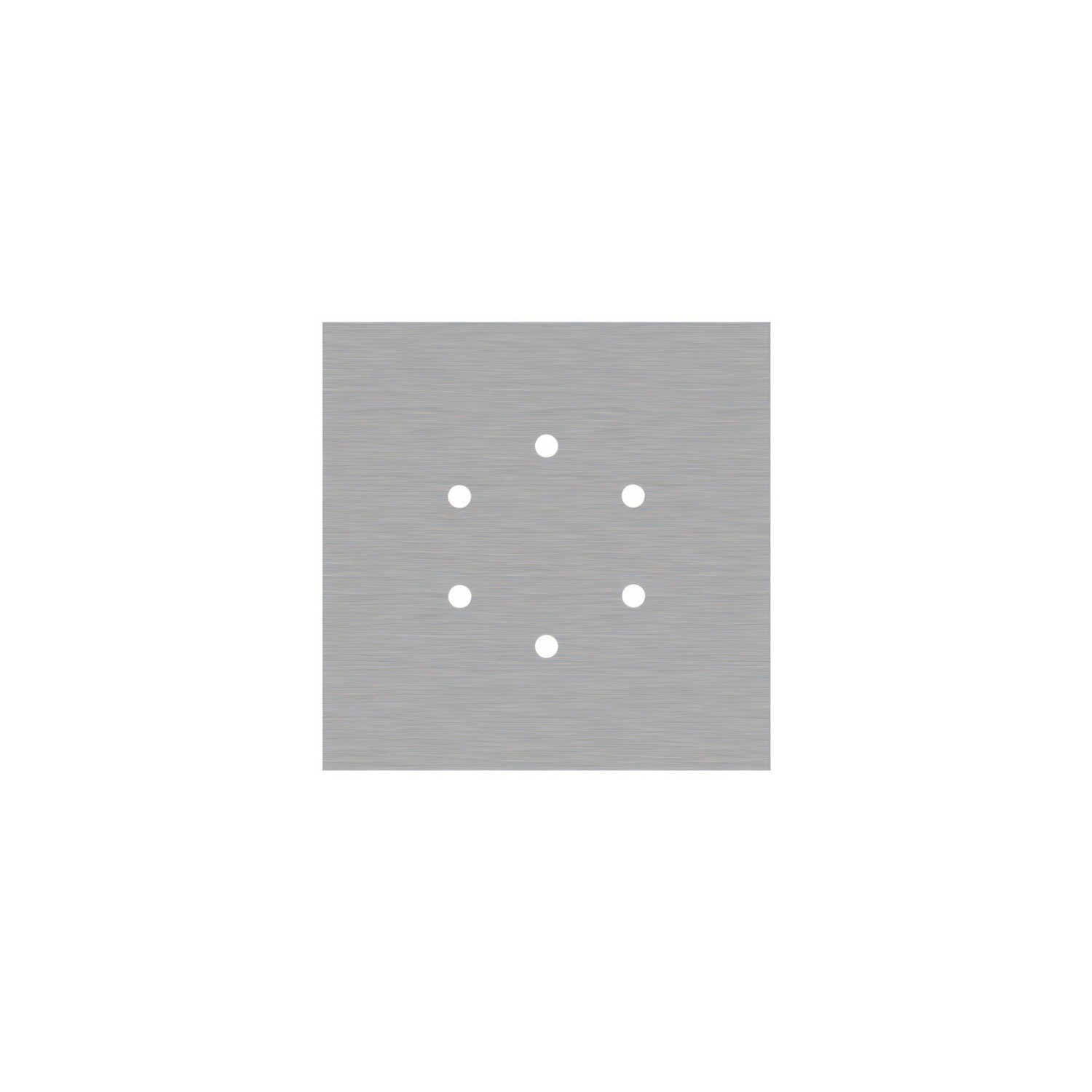 6 Holes - LARGE Square Ceiling Canopy Kit - Rose One System