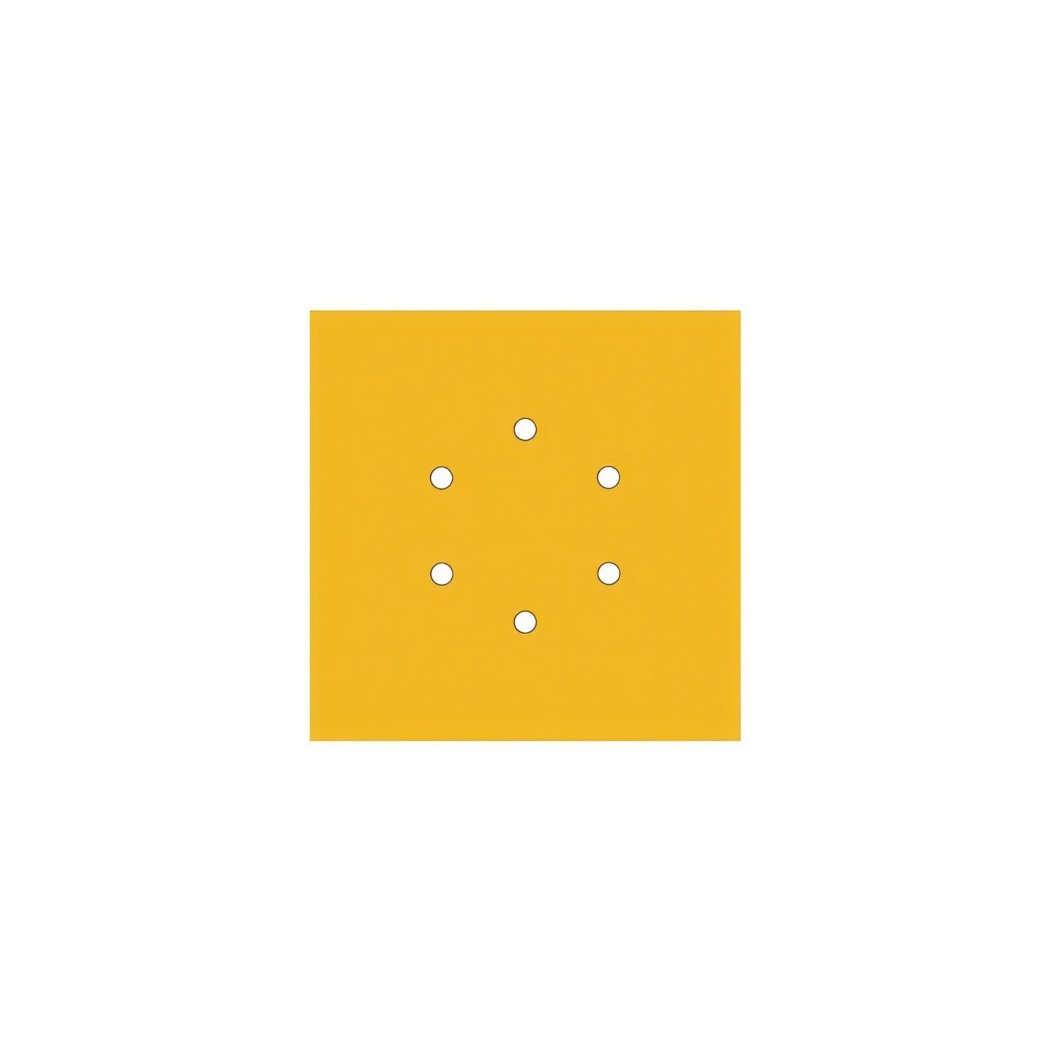 6 Holes - LARGE Square Ceiling Canopy Kit - Rose One System