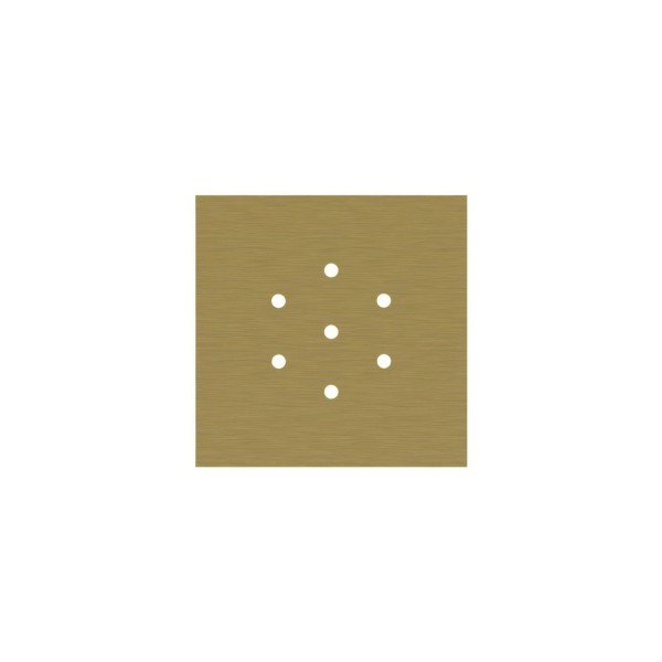 7 Holes - LARGE Square Ceiling Canopy Kit - Rose One System