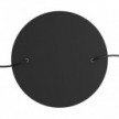 2 Holes - EXTRA LARGE Round Ceiling Canopy Kit - Rose One System