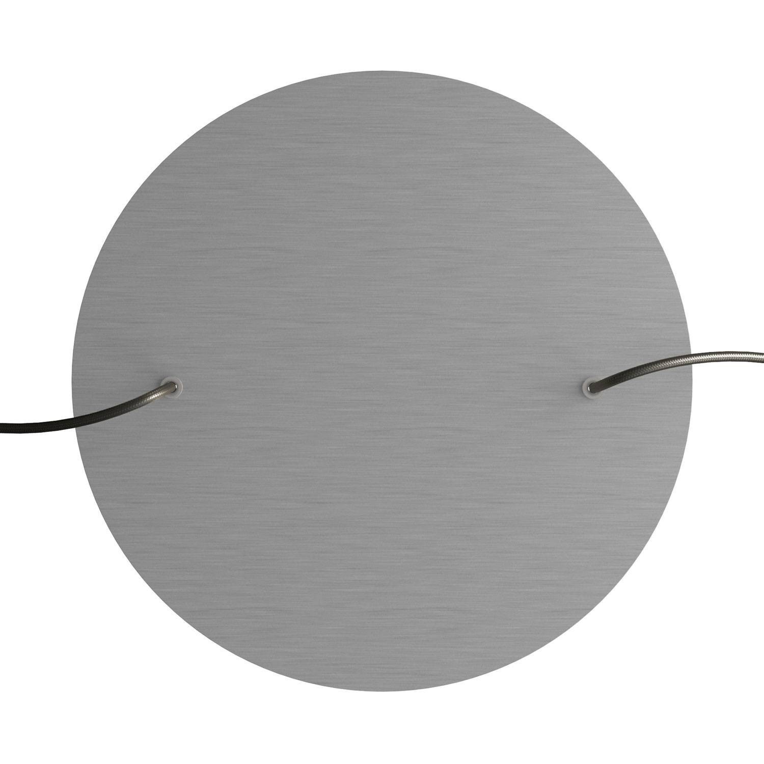 2 Holes - EXTRA LARGE Round Ceiling Canopy Kit - Rose One System