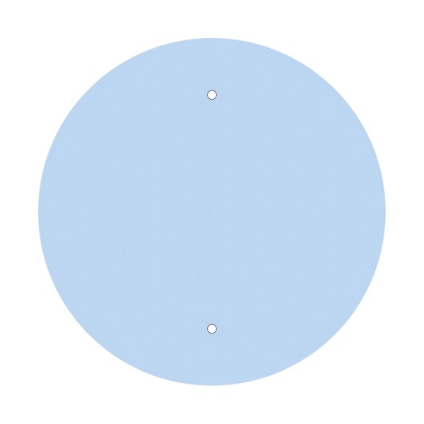 2 Holes - EXTRA LARGE Round Ceiling Canopy Kit - Rose One System