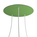 3 Holes - EXTRA LARGE Round Ceiling Canopy Kit - Rose One System
