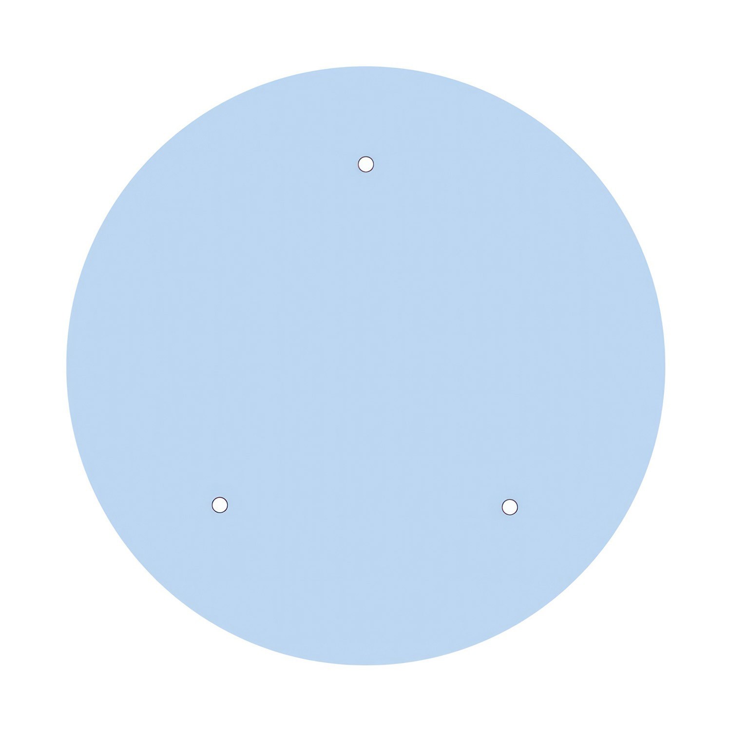 3 Holes - EXTRA LARGE Round Ceiling Canopy Kit - Rose One System