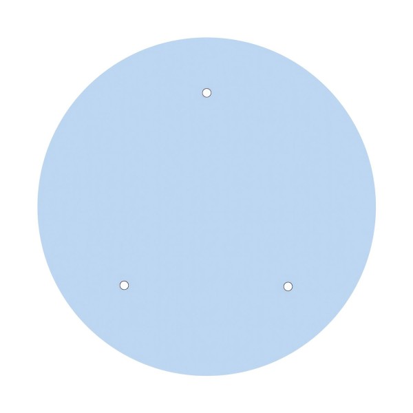 3 Holes - EXTRA LARGE Round Ceiling Canopy Kit - Rose One System