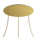 3 In-line Holes - EXTRA LARGE Round Ceiling Canopy Kit - Rose One System