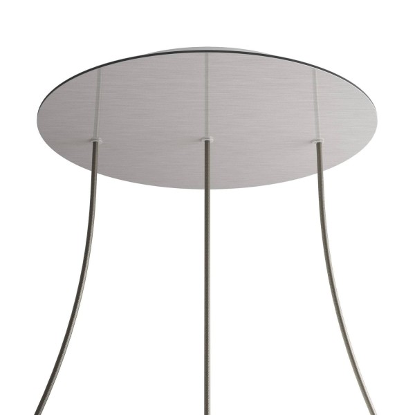 3 In-line Holes - EXTRA LARGE Round Ceiling Canopy Kit - Rose One System