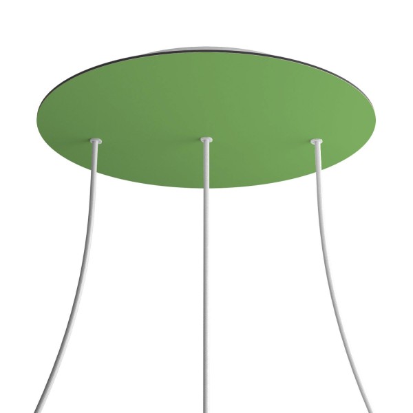 3 In-line Holes - EXTRA LARGE Round Ceiling Canopy Kit - Rose One System