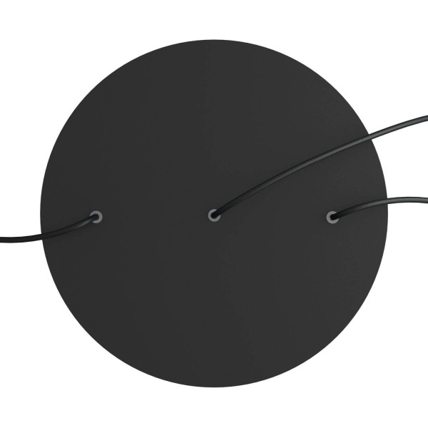3 In-line Holes - EXTRA LARGE Round Ceiling Canopy Kit - Rose One System