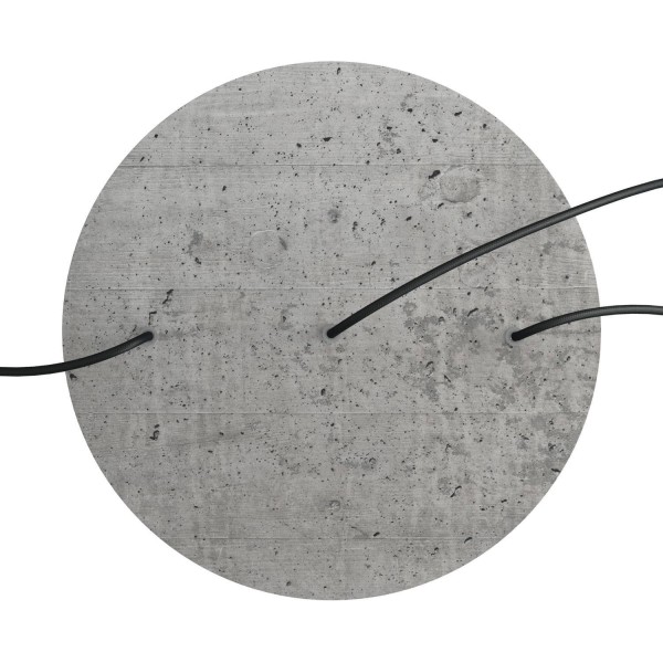 3 In-line Holes - EXTRA LARGE Round Ceiling Canopy Kit - Rose One System
