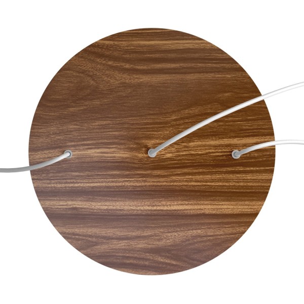 3 In-line Holes - EXTRA LARGE Round Ceiling Canopy Kit - Rose One System