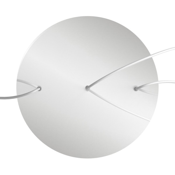 3 In-line Holes - EXTRA LARGE Round Ceiling Canopy Kit - Rose One System