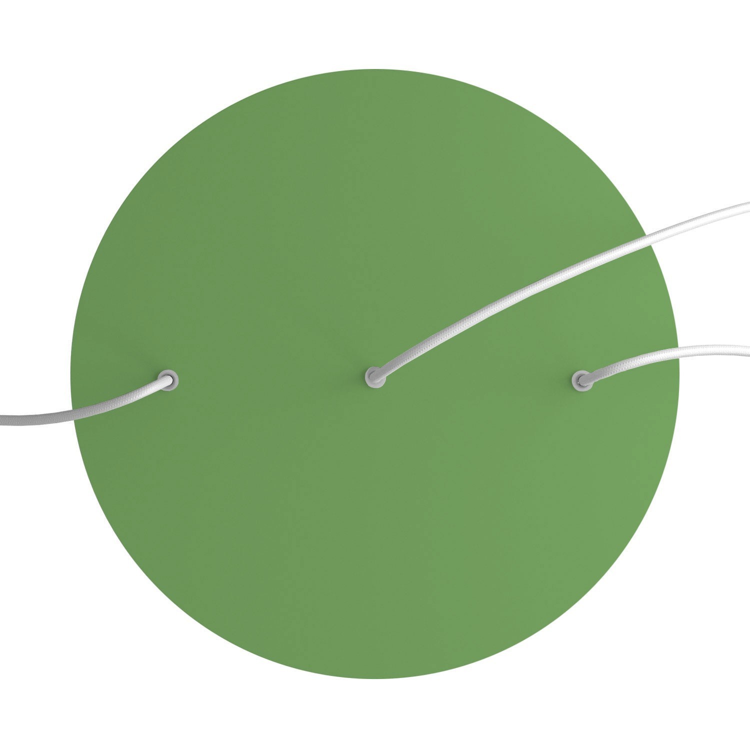 3 In-line Holes - EXTRA LARGE Round Ceiling Canopy Kit - Rose One System