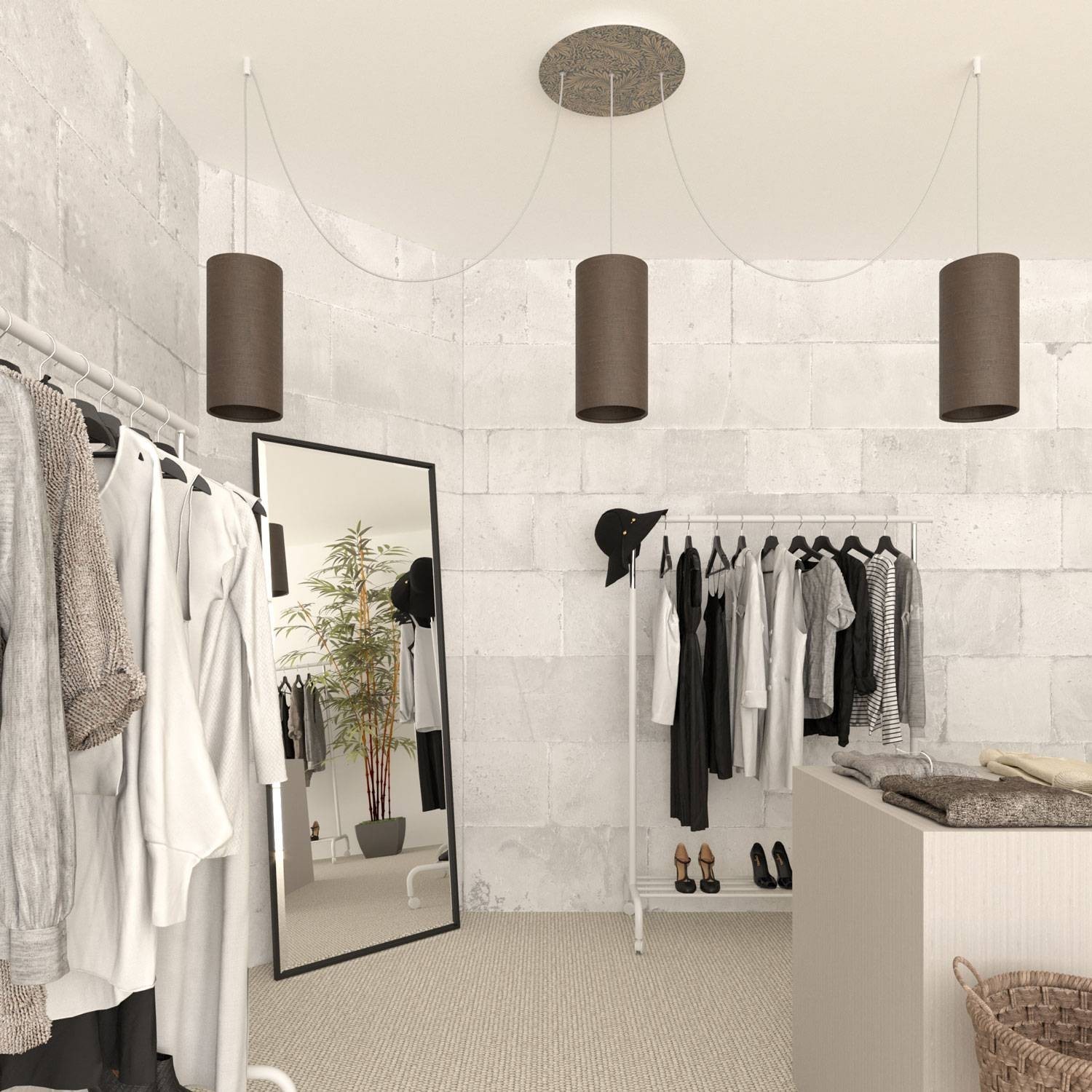 3 inch canopy pendant light sales