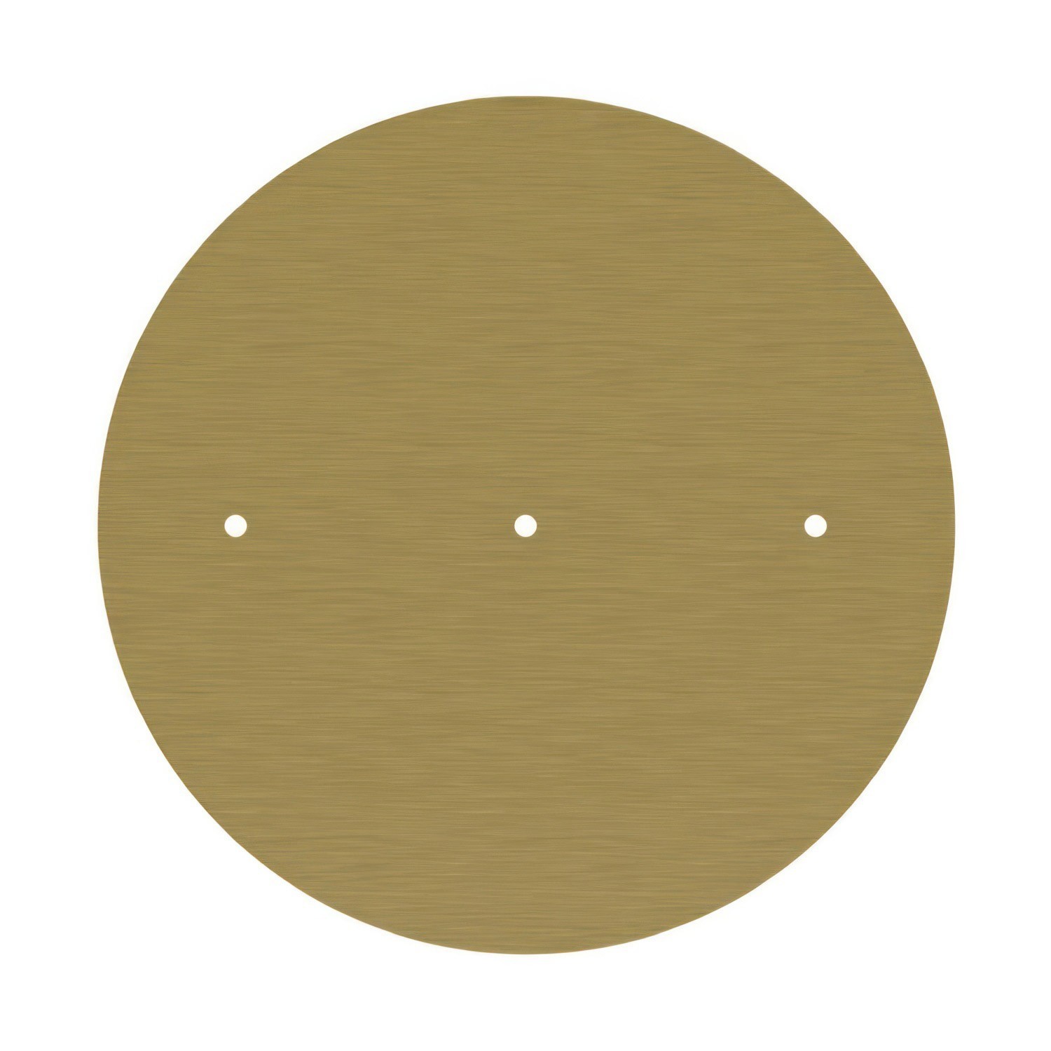 3 In-line Holes - EXTRA LARGE Round Ceiling Canopy Kit - Rose One System