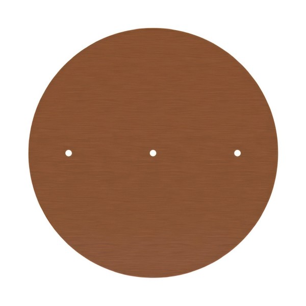 3 In-line Holes - EXTRA LARGE Round Ceiling Canopy Kit - Rose One System
