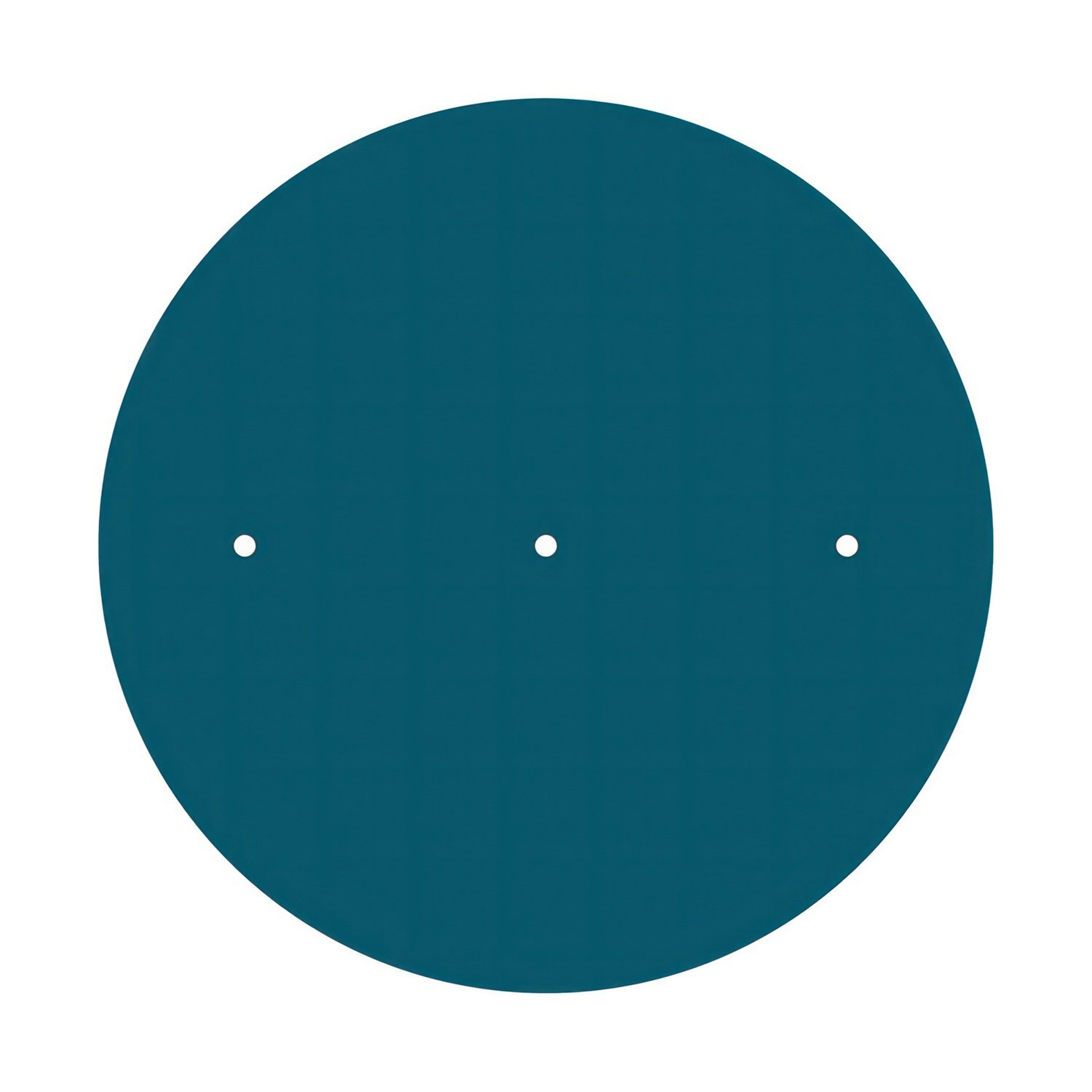 3 In-line Holes - EXTRA LARGE Round Ceiling Canopy Kit - Rose One System