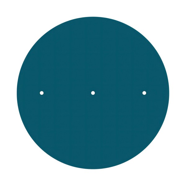 3 In-line Holes - EXTRA LARGE Round Ceiling Canopy Kit - Rose One System
