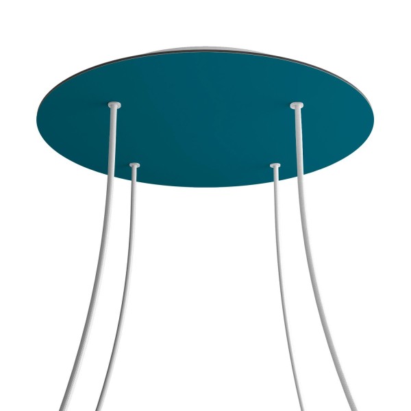 4 Holes - EXTRA LARGE Round Ceiling Canopy Kit - Rose One System