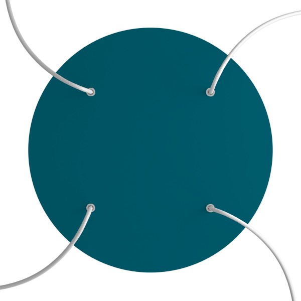 4 Holes - EXTRA LARGE Round Ceiling Canopy Kit - Rose One System