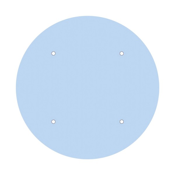 4 Holes - EXTRA LARGE Round Ceiling Canopy Kit - Rose One System