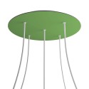 5 Holes - EXTRA LARGE Round Ceiling Canopy Kit - Rose One System