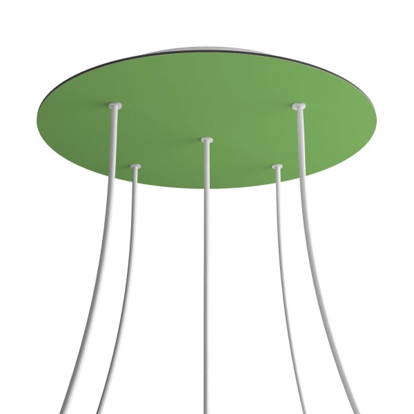 5 Holes - EXTRA LARGE Round Ceiling Canopy Kit - Rose One System