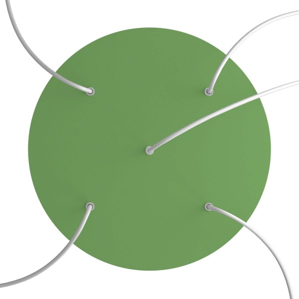 5 Holes - EXTRA LARGE Round Ceiling Canopy Kit - Rose One System
