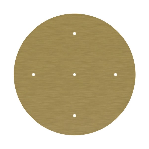 5 Holes - EXTRA LARGE Round Ceiling Canopy Kit - Rose One System