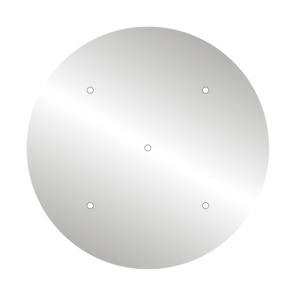 5 Holes - EXTRA LARGE Round Ceiling Canopy Kit - Rose One System