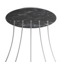 5 In-Line Holes - EXTRA LARGE Round Ceiling Canopy Kit - Rose One System