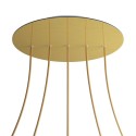 5 In-Line Holes - EXTRA LARGE Round Ceiling Canopy Kit - Rose One System