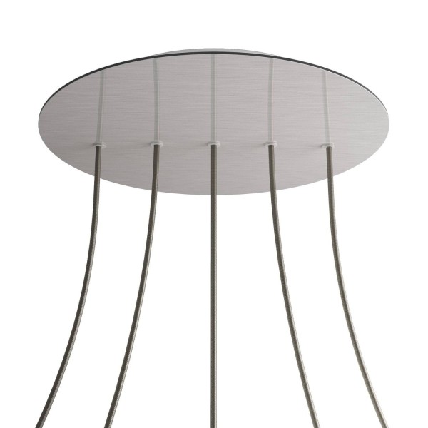 5 In-Line Holes - EXTRA LARGE Round Ceiling Canopy Kit - Rose One System