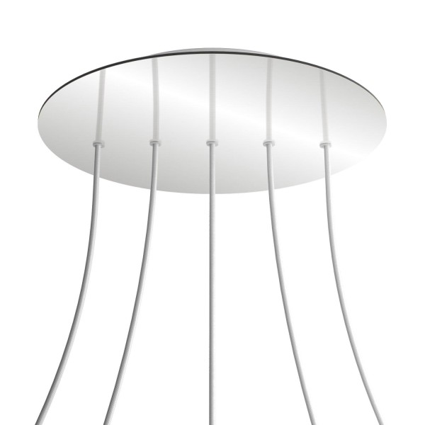 5 In-Line Holes - EXTRA LARGE Round Ceiling Canopy Kit - Rose One System