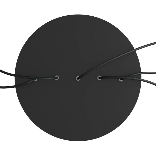 5 In-Line Holes - EXTRA LARGE Round Ceiling Canopy Kit - Rose One System