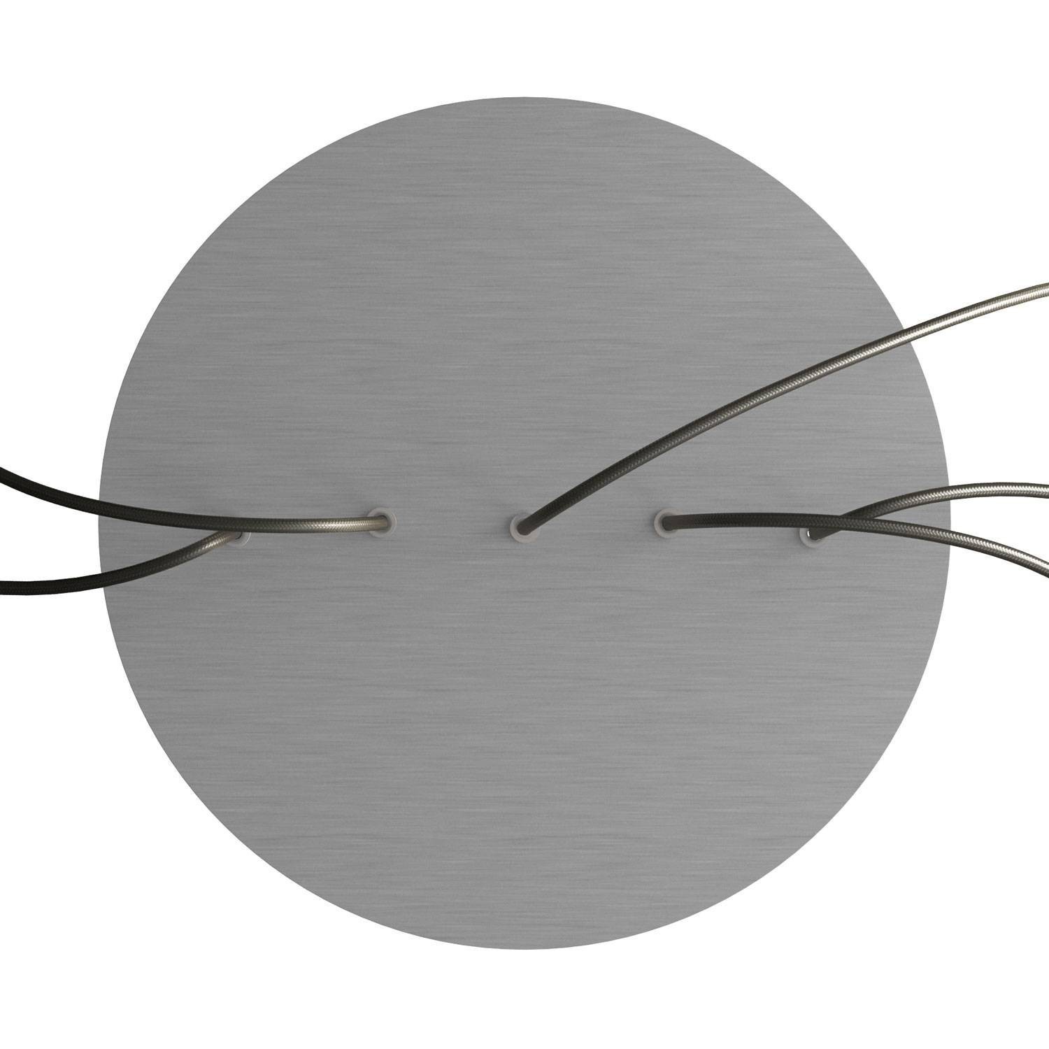 5 In-Line Holes - EXTRA LARGE Round Ceiling Canopy Kit - Rose One System