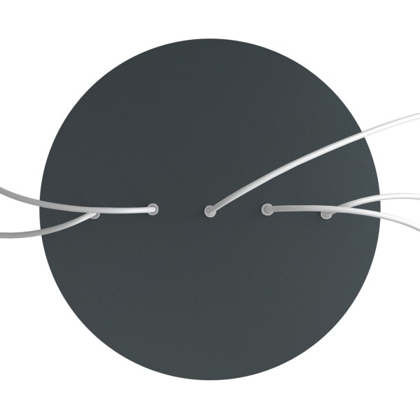 5 In-Line Holes - EXTRA LARGE Round Ceiling Canopy Kit - Rose One System