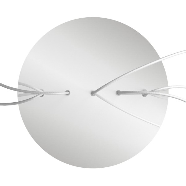 5 In-Line Holes - EXTRA LARGE Round Ceiling Canopy Kit - Rose One System
