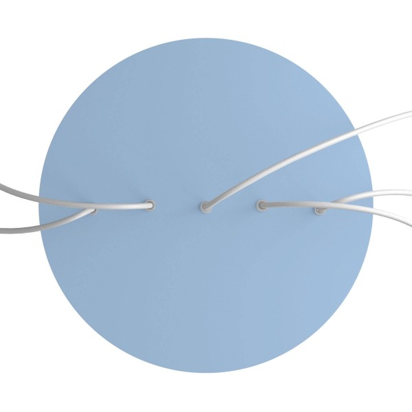 5 In-Line Holes - EXTRA LARGE Round Ceiling Canopy Kit - Rose One System